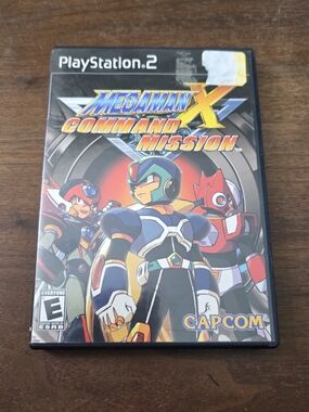 🔥PlayStation 2 PS2 Mega Man X: Command Mission - Game